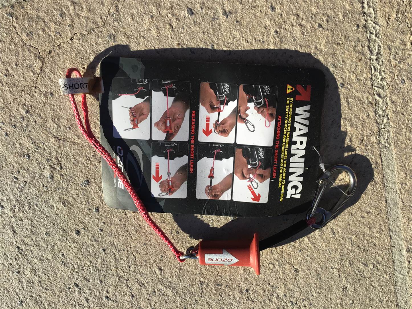 Ozone short leash