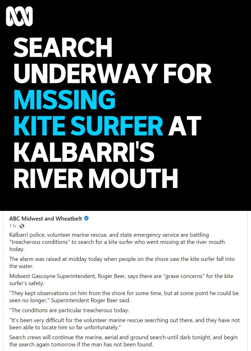 missing kiter
