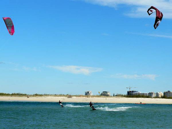 Caloundra. kiteaction demo day