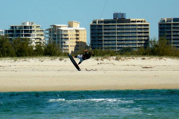Caloundra. kiteaction demo day