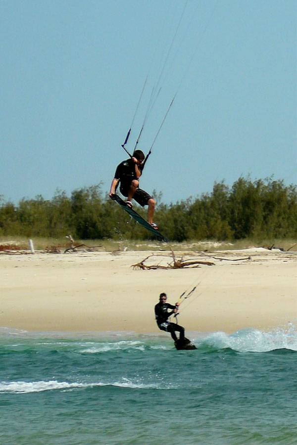 Caloundra. kiteaction demo day