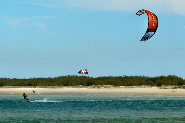 Caloundra. kiteaction demo day