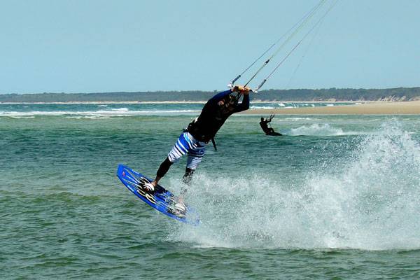 Caloundra. kiteaction demo day