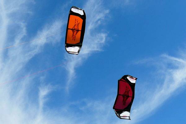 Caloundra. kiteaction demo day