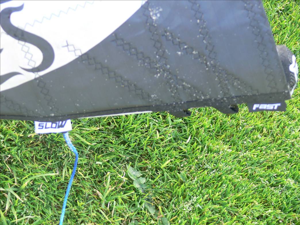 Wainman kites.4 different turn speed settings