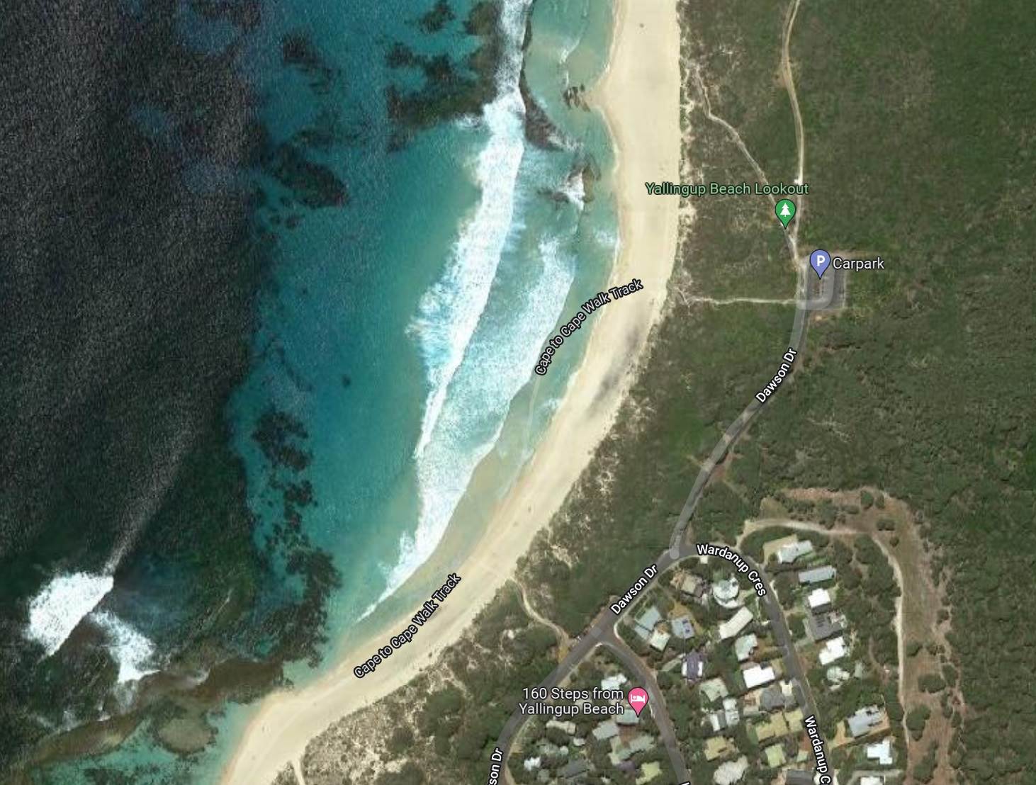Yallingup beach