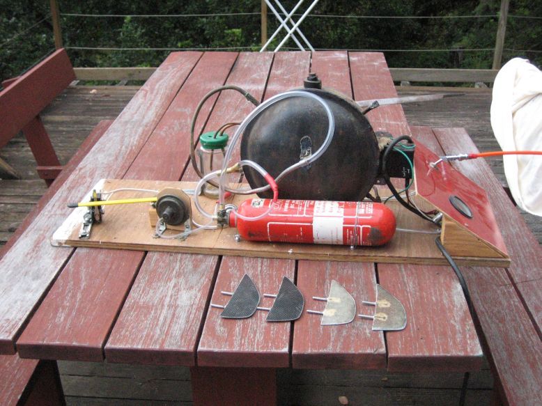 Another home-made vacuum pump