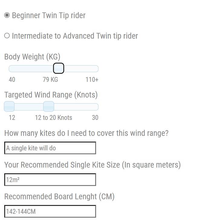 size recommendation