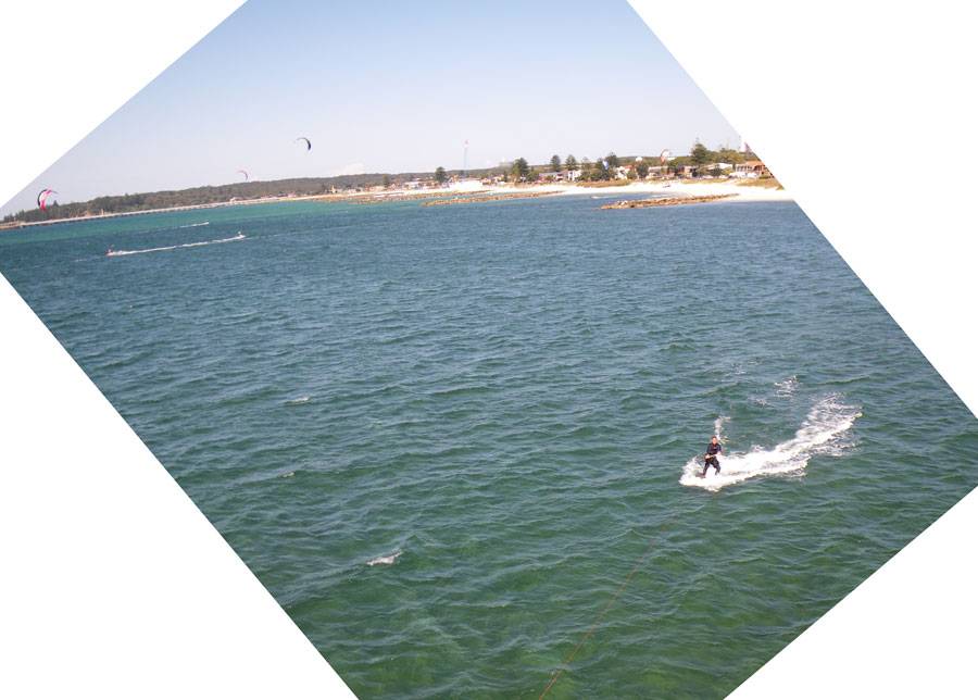 V @ Kurnell Kitecam