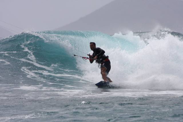 in the waves @ Cap Malheureux - NE Mauritius
