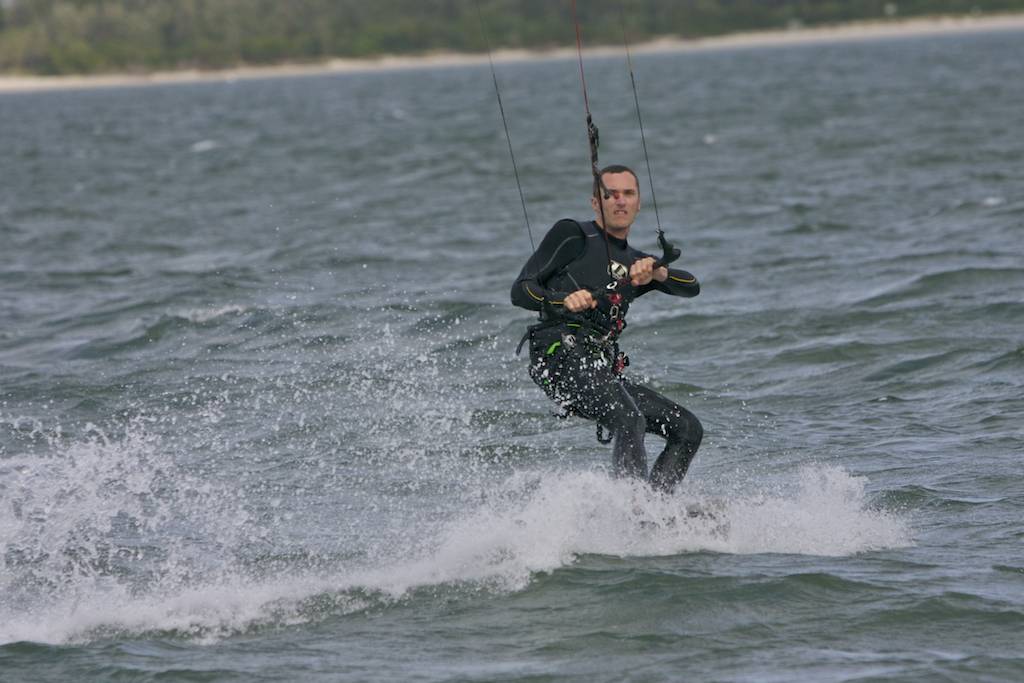 Just another day at Dolls Point with 30+knots