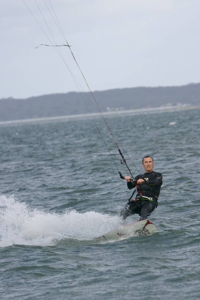 Just another day at Dolls Point with 30+knots
