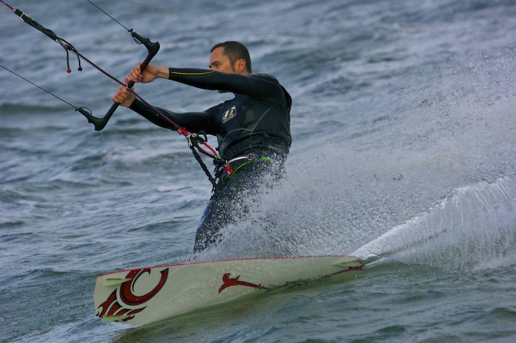 Just another day at Dolls Point with 30+knots