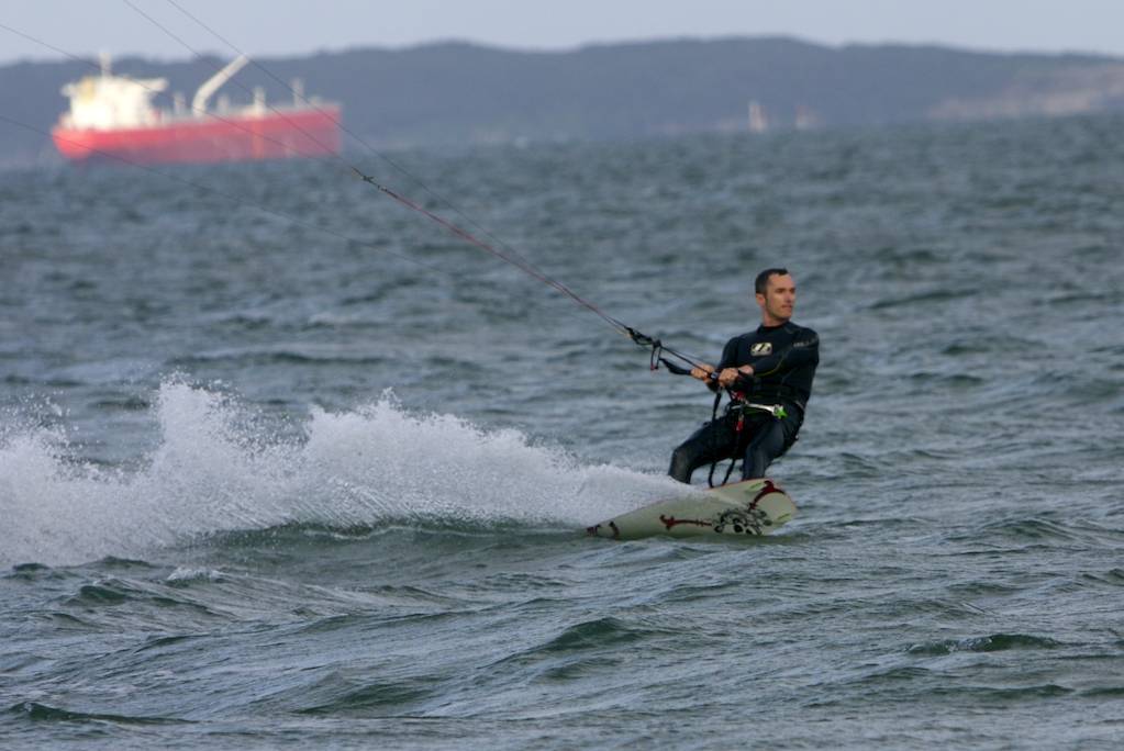Just another day at Dolls Point with 30+knots