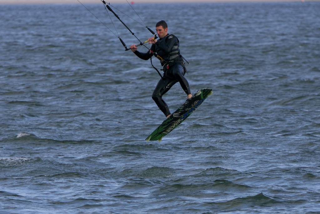 Just another day at Dolls Point with 30+knots