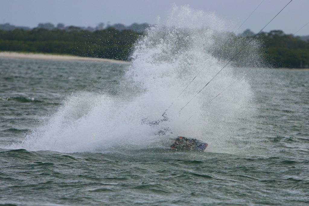 Just another day at Dolls Point with 30+knots