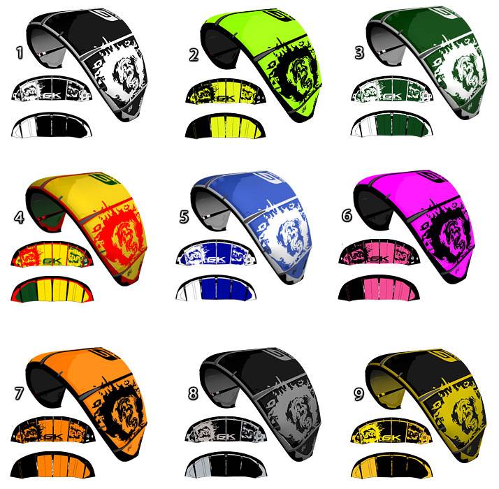 Globe kites 2009 Range