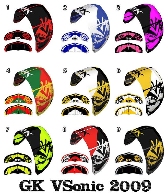 Globe kites 2009 Range