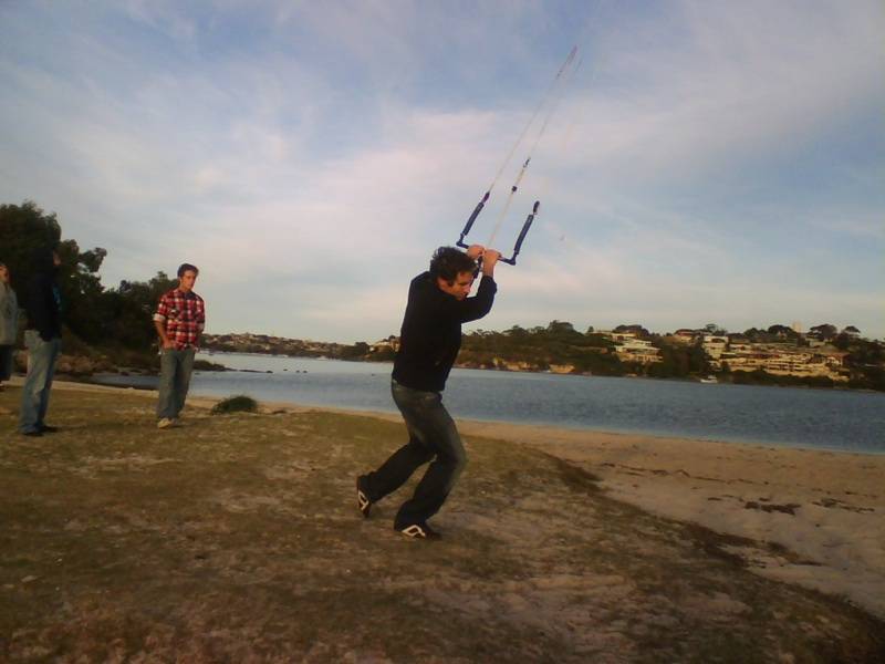 Beach jumping