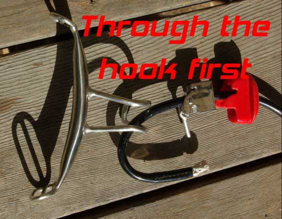 Connecting a chicken loop straight to the spreader bar.