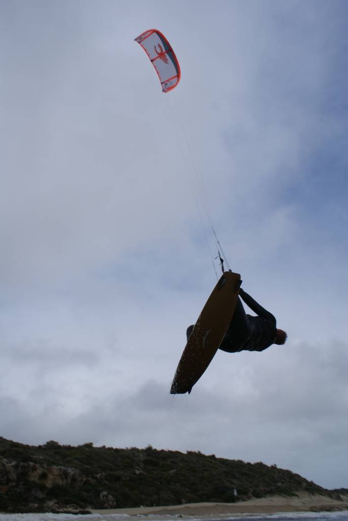 Awesome winter kiting