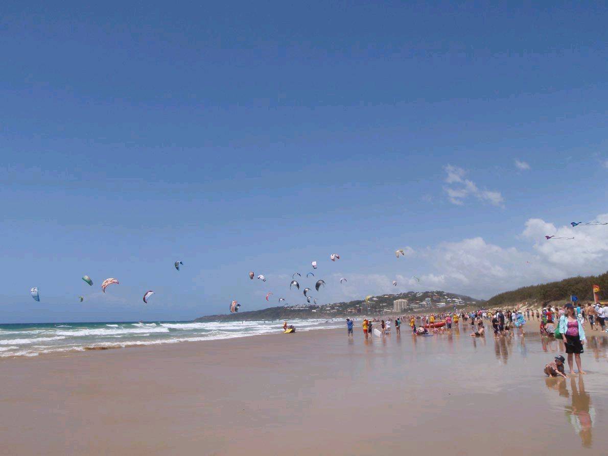 Downwinder race start