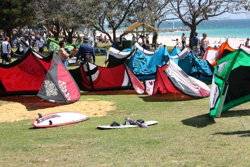 WAKSA Xmas Downwinder takeoff