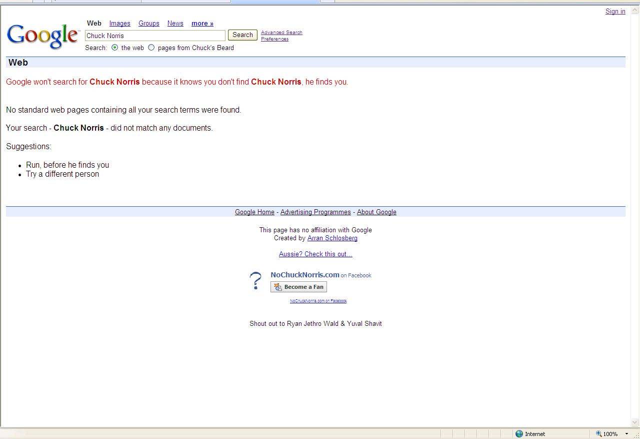 Chuck norris is coming