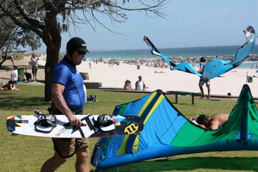 WAKSA Xmas Downwinder takeoff