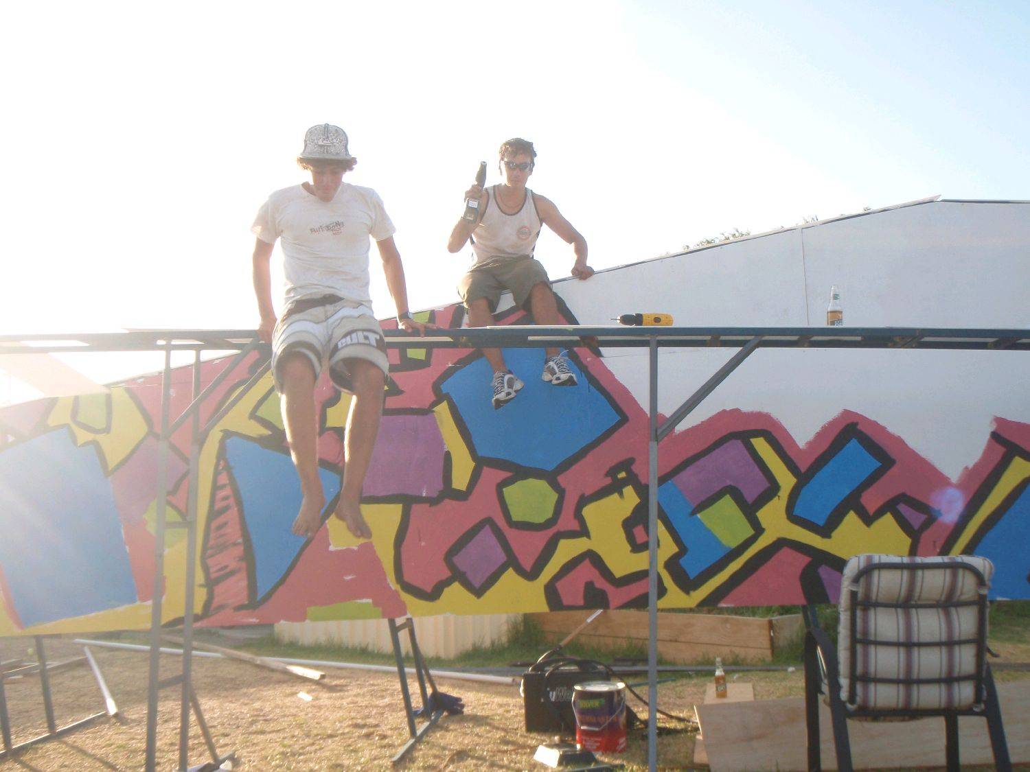 Preperation for 2010 Core slider jam