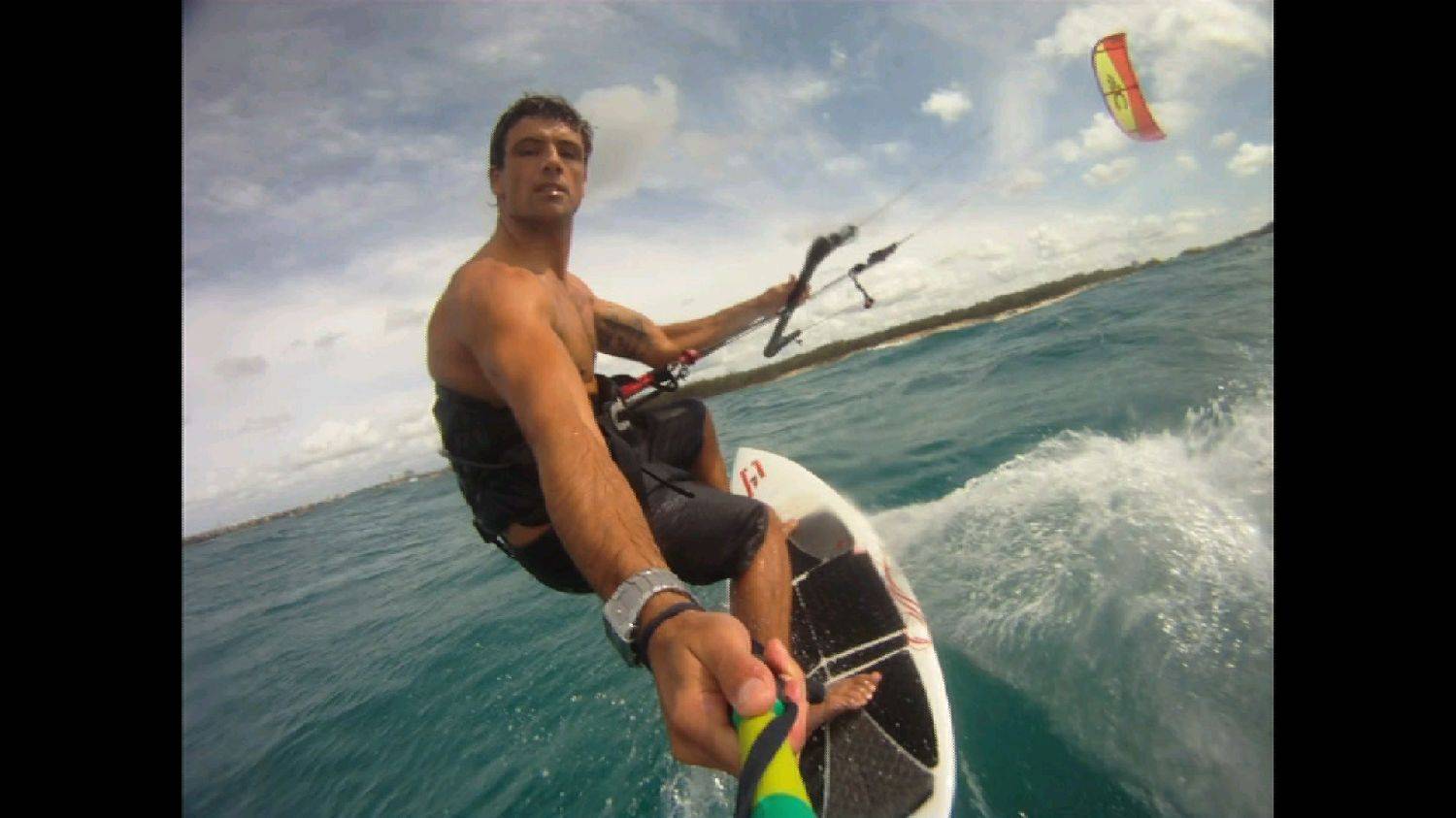 Kite pole cam