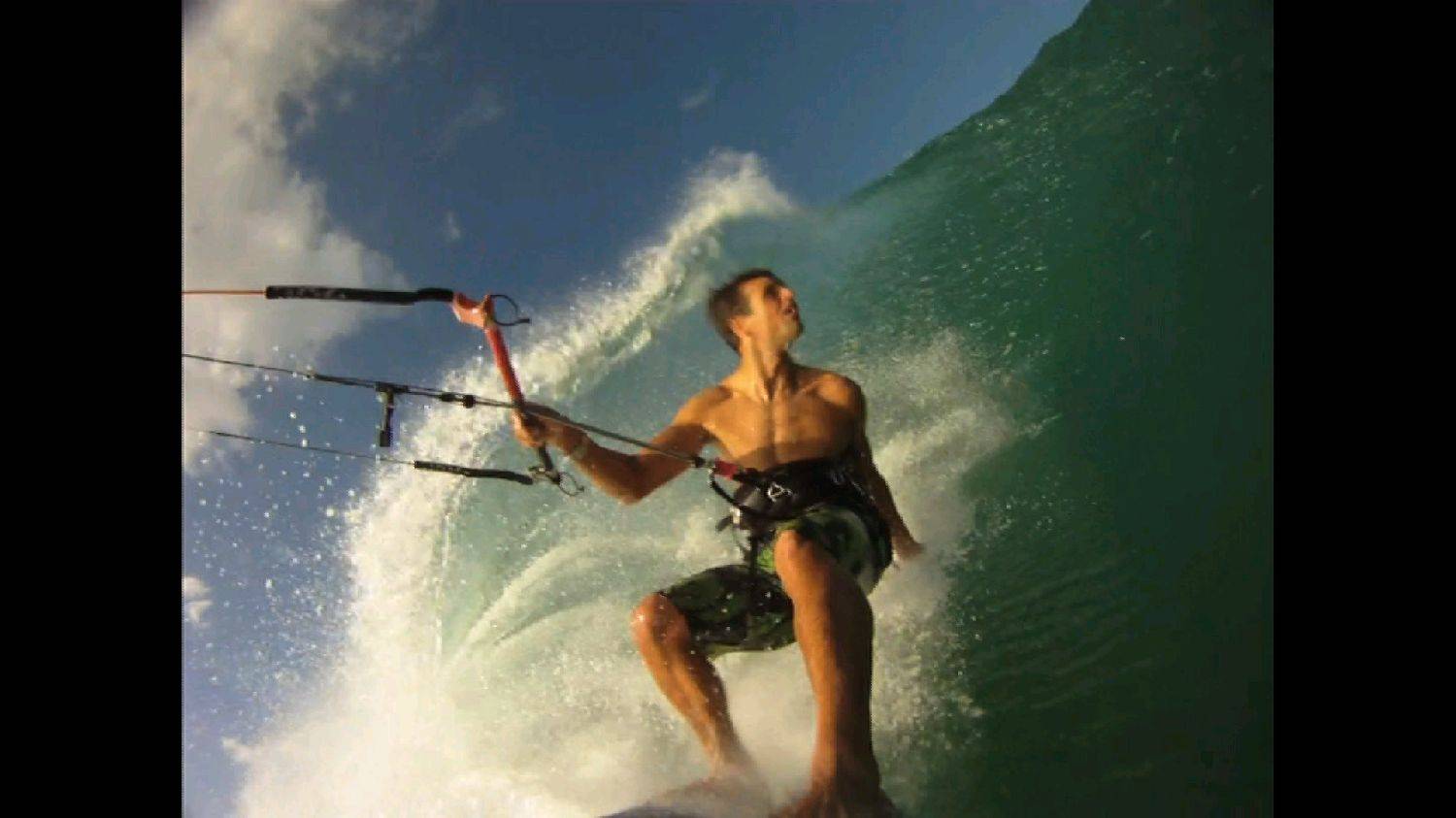 Kite pole cam