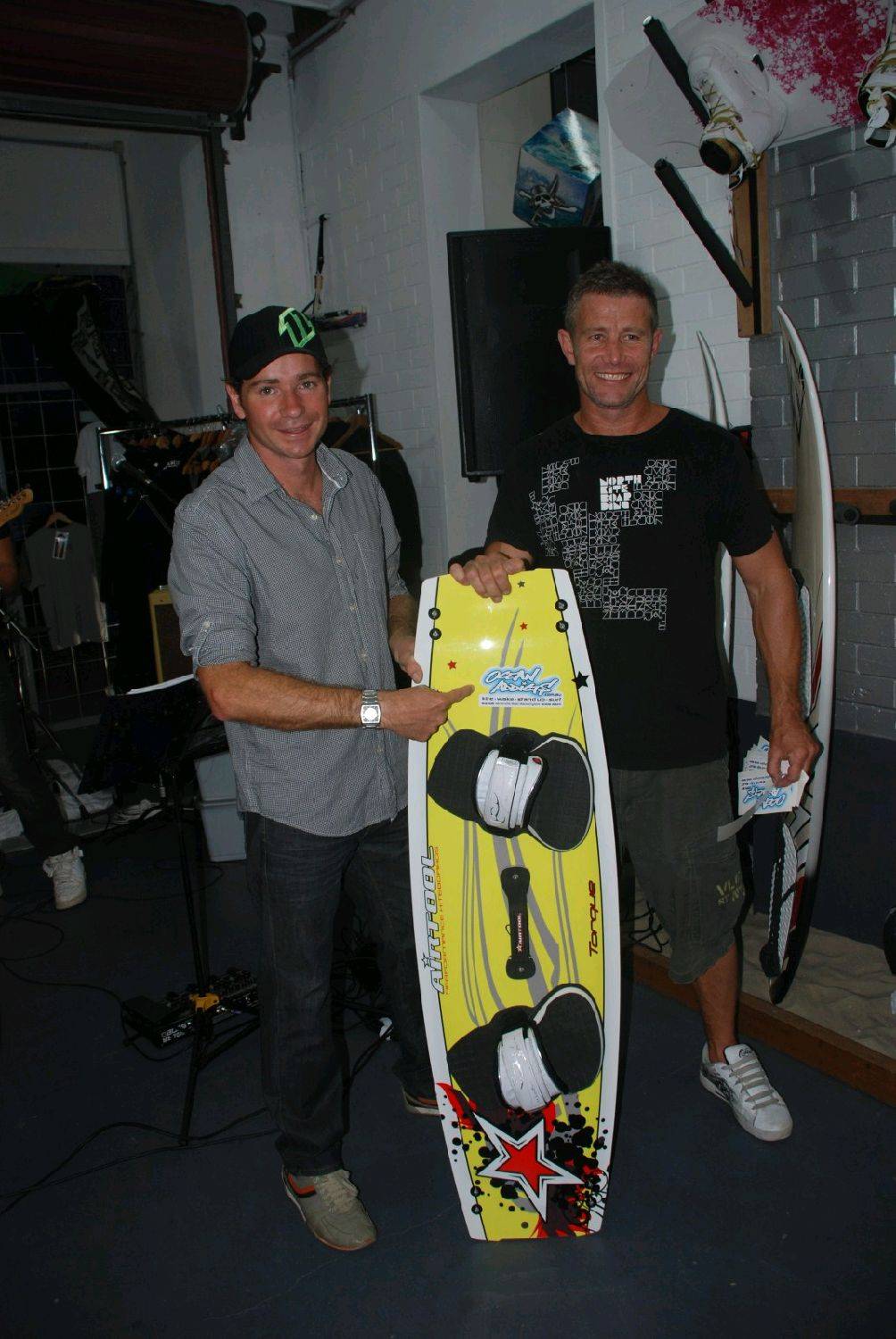 Luke, Haden and my new board