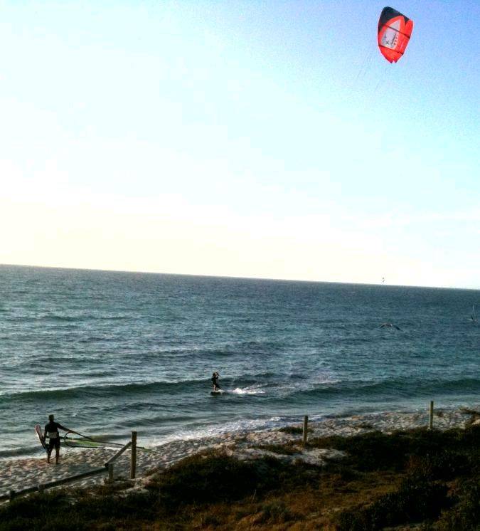 Kiter at Dutchies