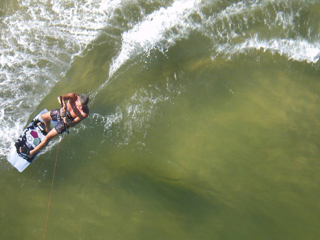 The Alley.. 14 knots, 13M CB IDS, 133 Steeze