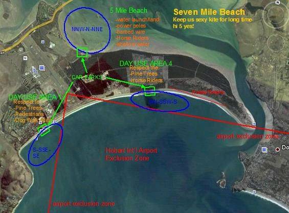 hobart airport exclusion zone