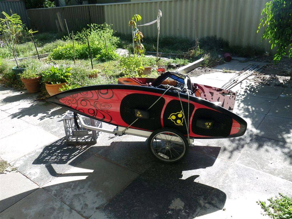 Kite trailer
