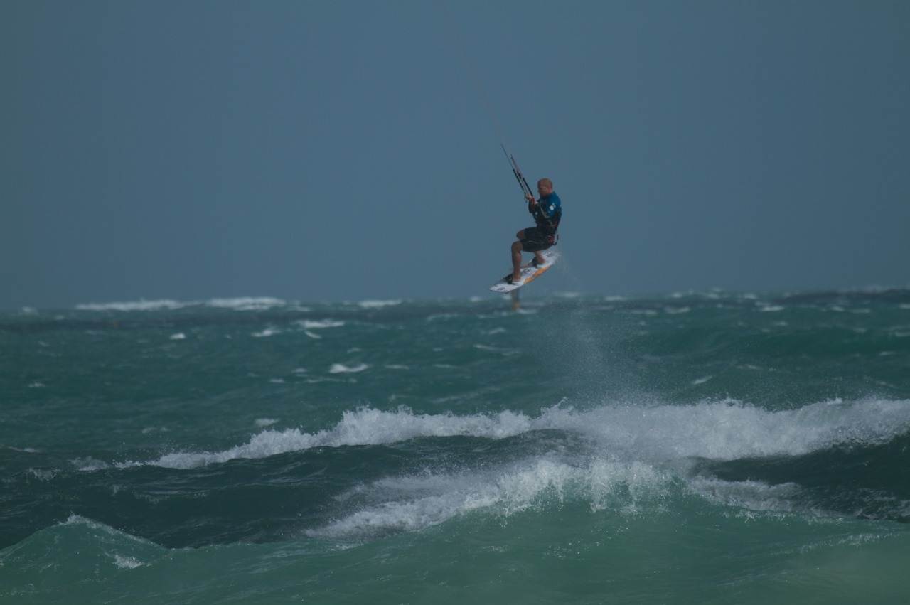 Nick T Enjoying Mullaloo Winter Session