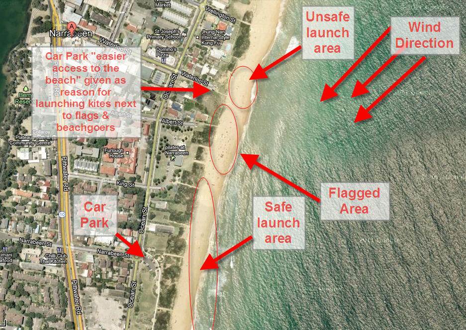 Map of Narrabeen Beach