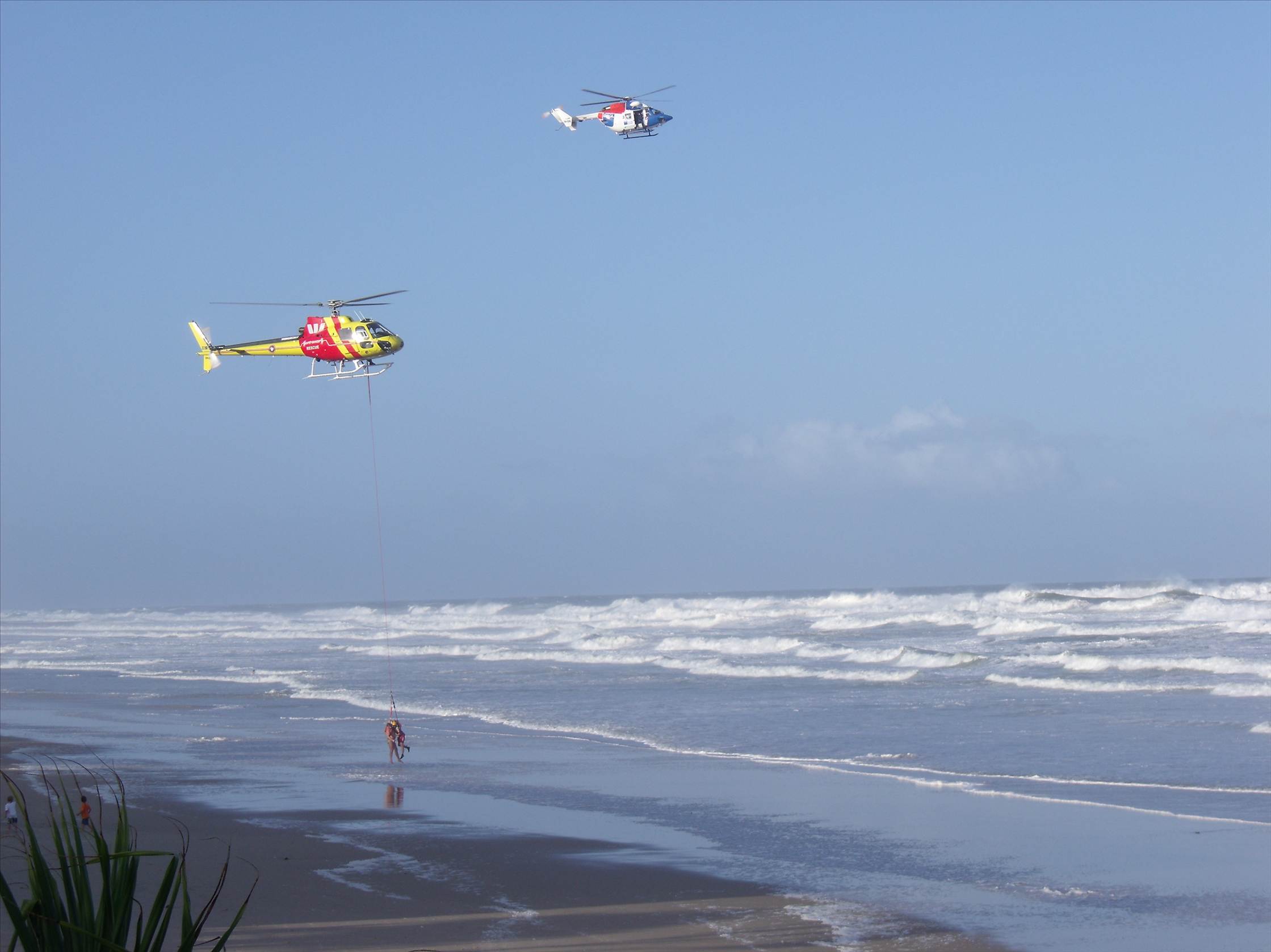 Christmas Day chopper rescue @ Coolum