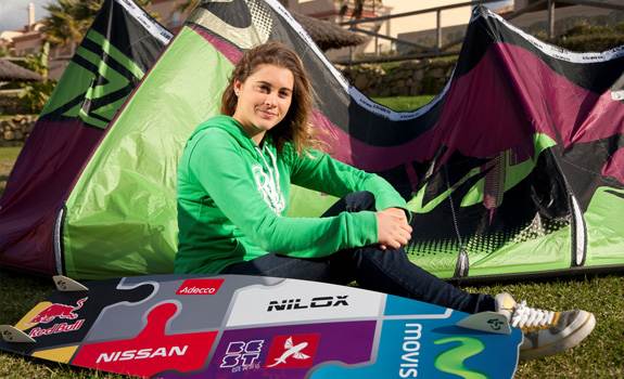Gisela Pulido joins the Best kiteboarding team
