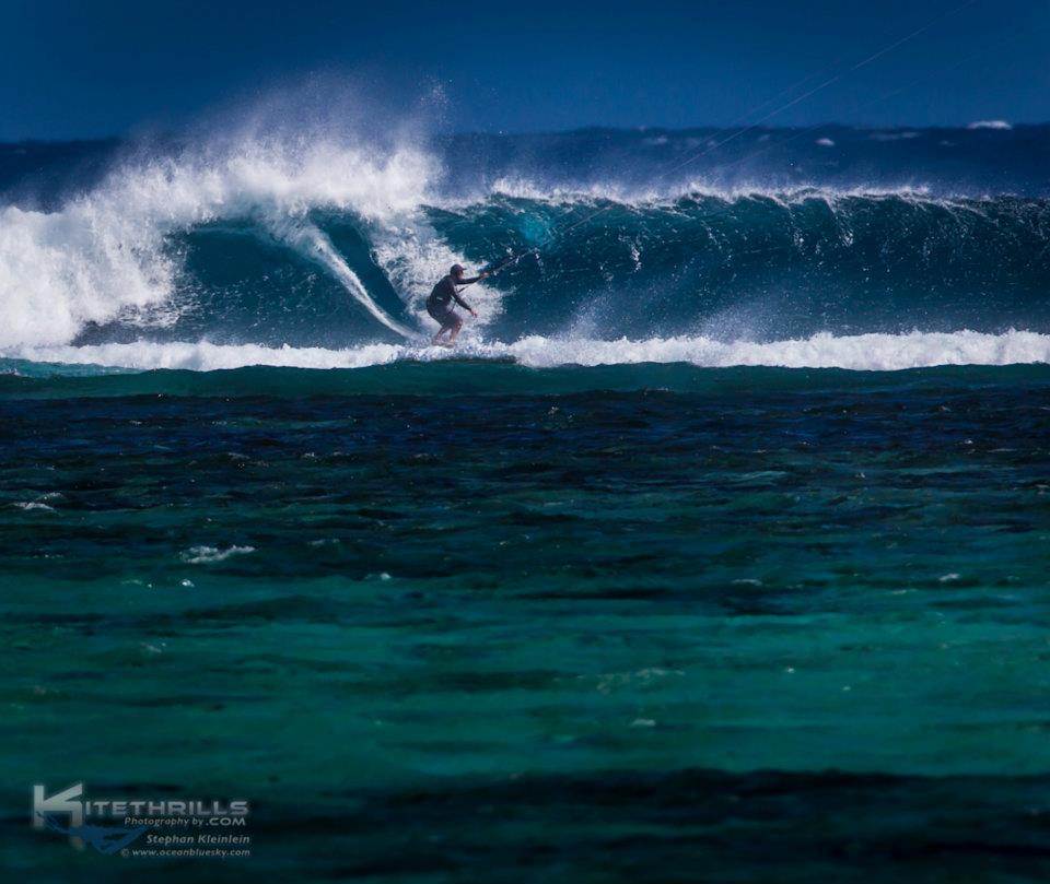 Ian Kitesurfing