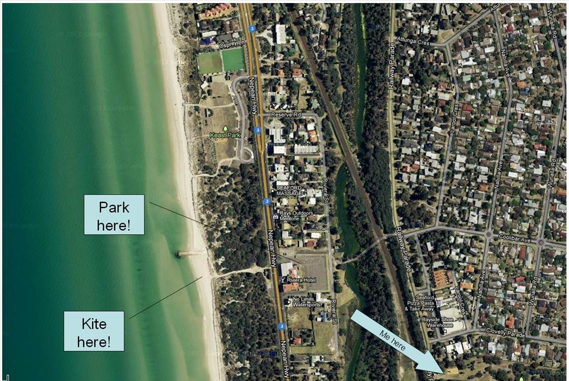 seaford kiting parking