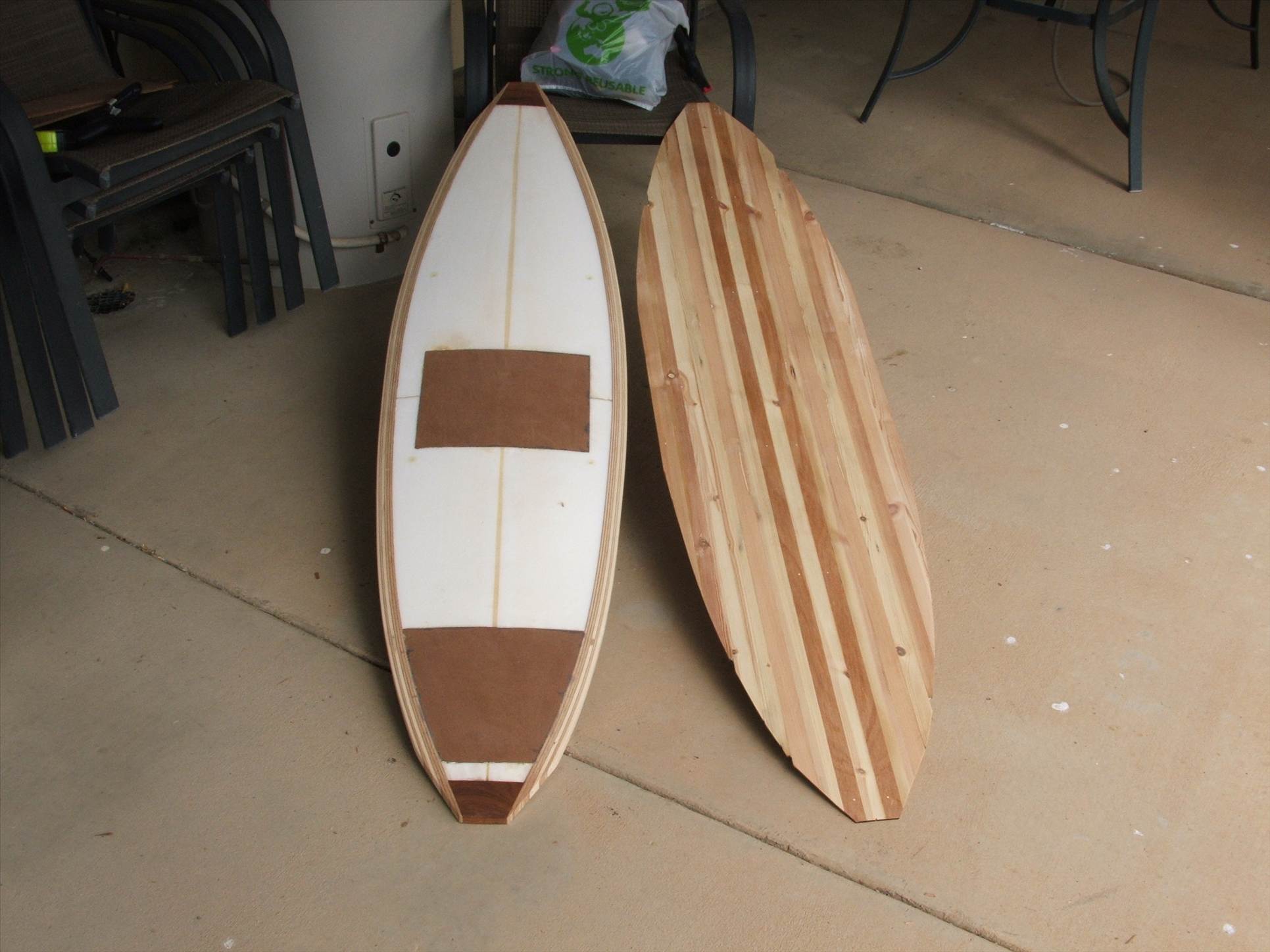 glueing decks