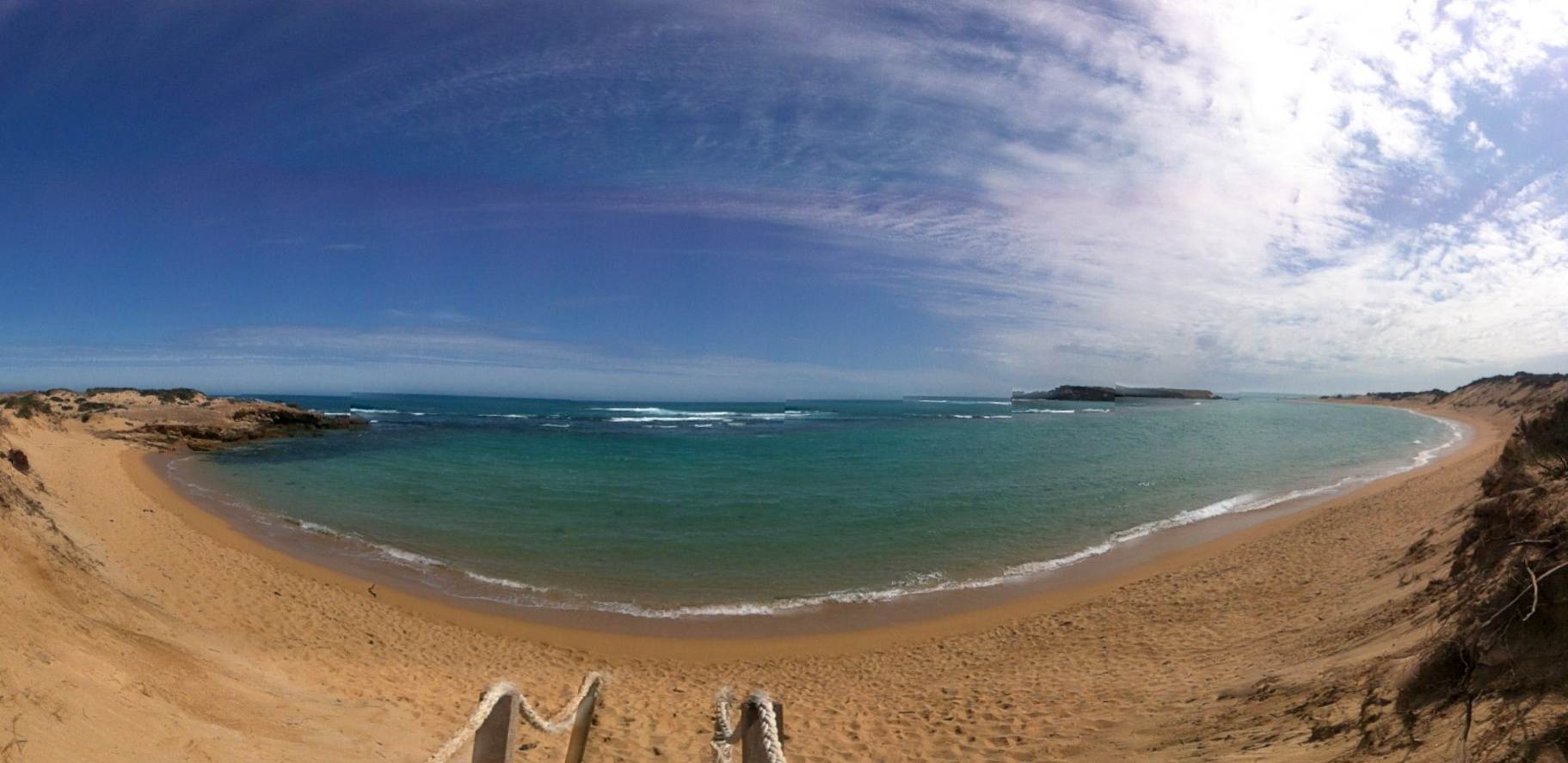 Beach Opposite Pool of Siloam