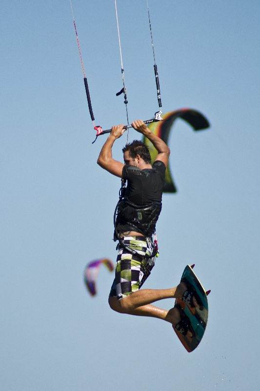 Kitesurfing the 'Pond', 19th December, 2012