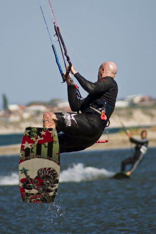 Kitesurfing the 'Pond', 19th December, 2012