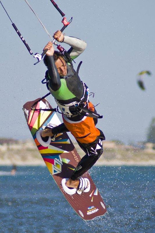 Kitesurfing the 'Pond', 19th December, 2012