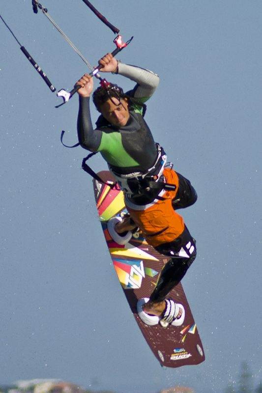 Kitesurfing the 'Pond', 19th December, 2012