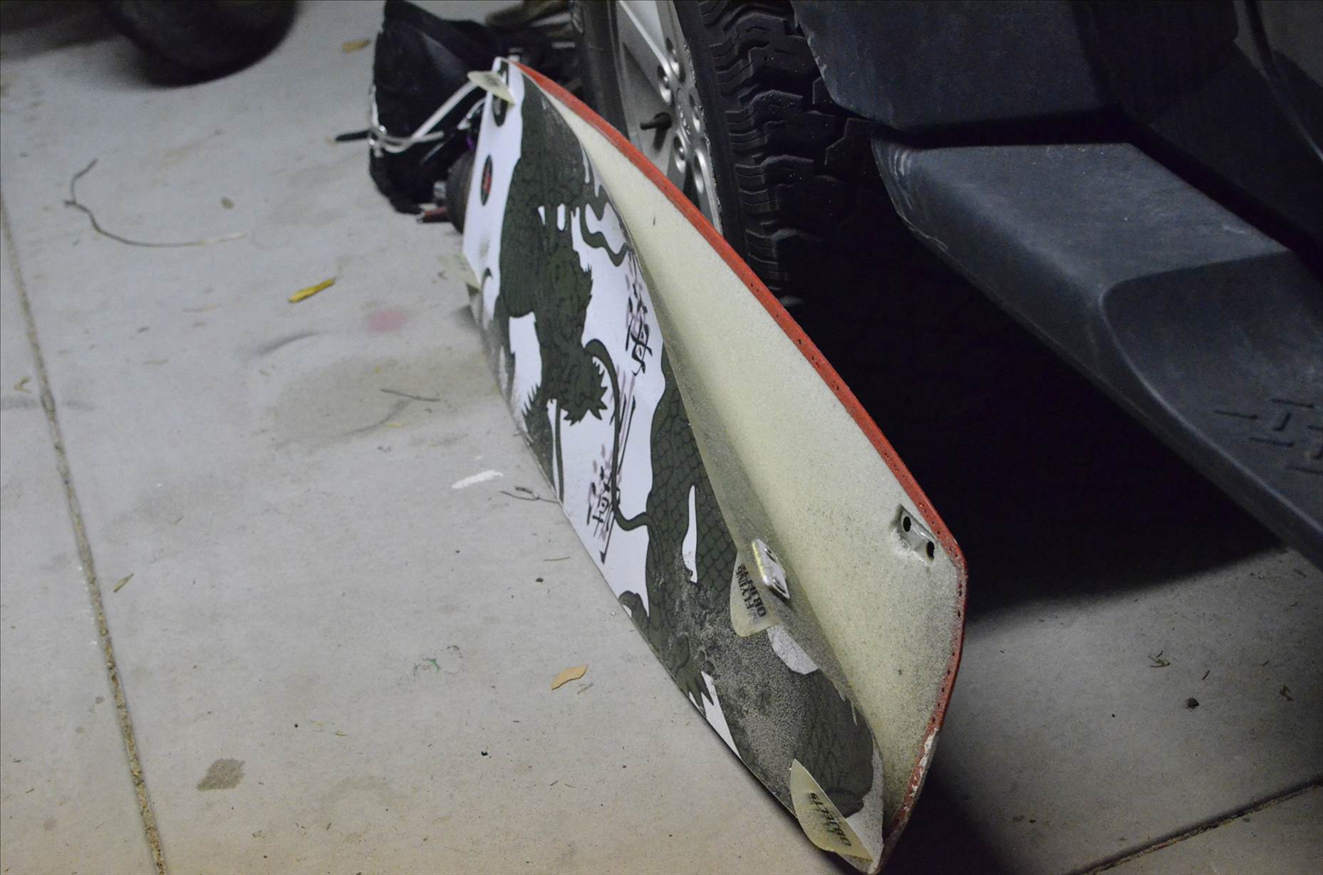 Broke the board